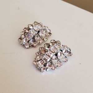 VTG Crystal Clip-on Earrings